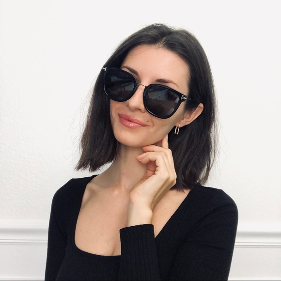 New TOM FORD Black Squared Sunglasses 804-K - Picture 4 of 15